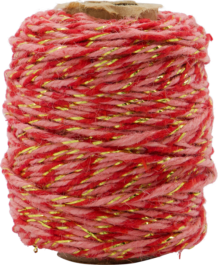 Ribbon Διακοσμητικό Σχοινί, κόκκινο