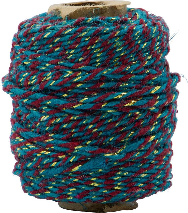 Ribbon Okrasna vrvica, turkizna