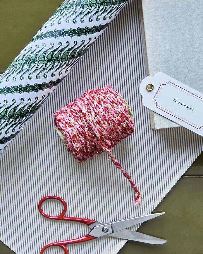 Ribbon Okrasna vrvica, rdeča