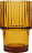 Rills glas brun, 4 stk.