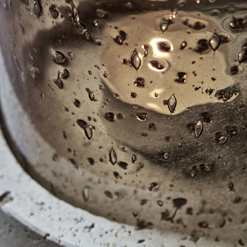 Rivo Κηροπήγιο για ρεσώ, 14 εκ., καφέ