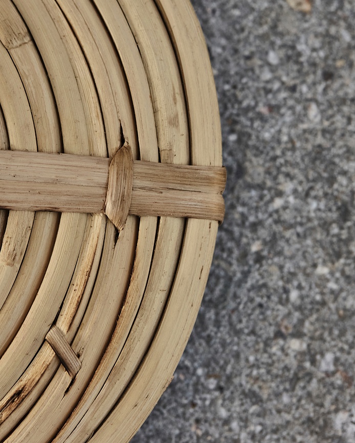 Round Paniers de Rangement, Lot de 2