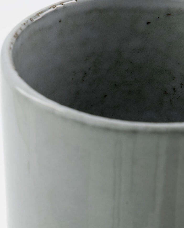 Rustic Posoda za shranjevanje, sivo-modra