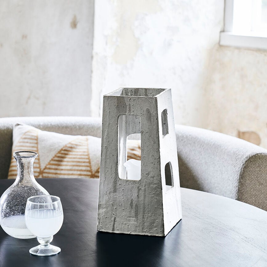 Ruun Lampion 35 cm svijetlosivi