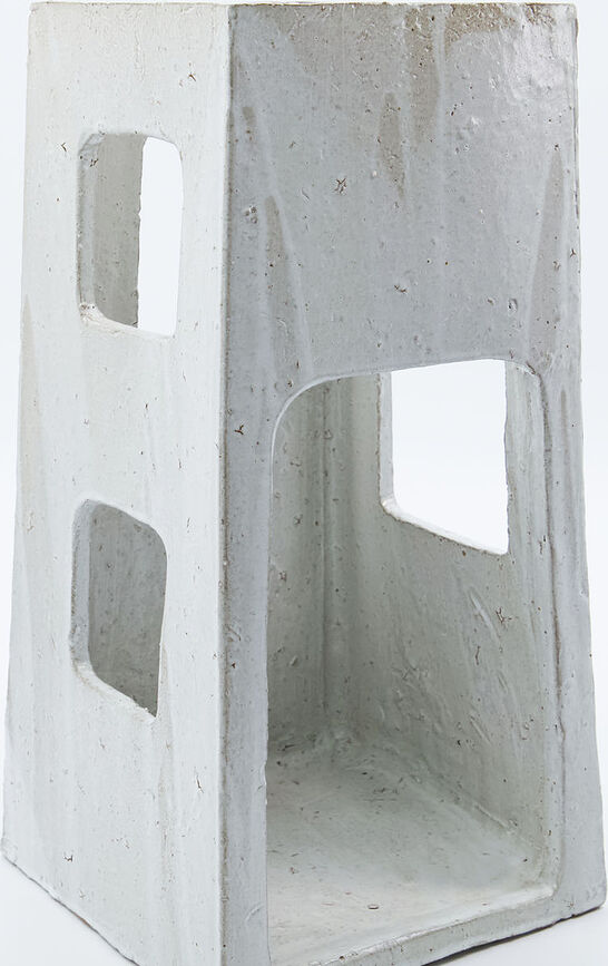 Ruun Lanterne, 35 cm, gris clair