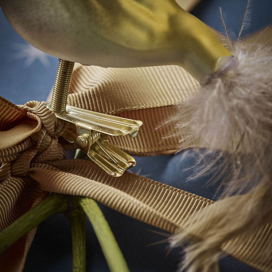 Safar Božične dekoracije, zlate, 4 kosi