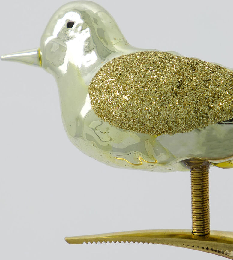 Safar Décorations de Noël, dorées, Lot de 4