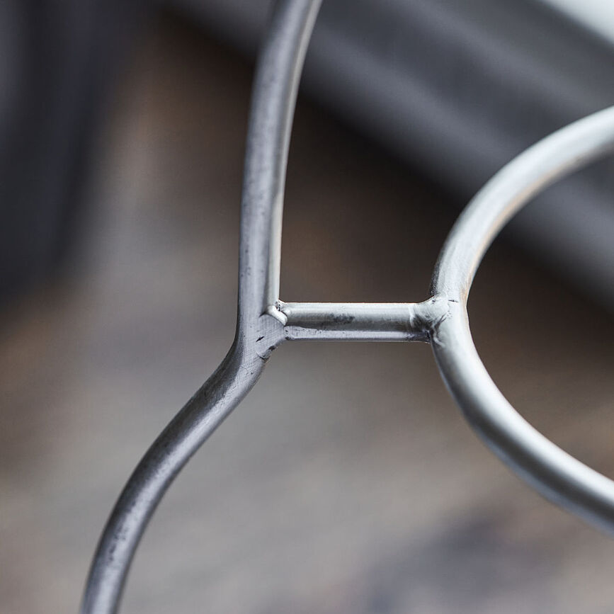 Sana Βάση για Πιάτα, 47 εκ., ασημένια