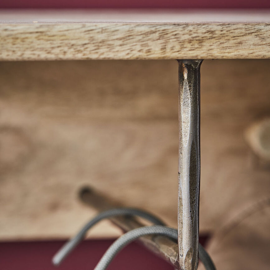 Sate Porte-Manteau avec Étagère, 35 cm