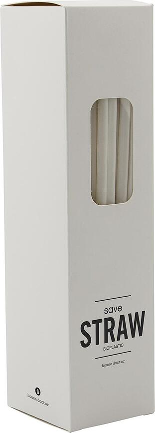 Save Pailles en polylactide, Lot de 100