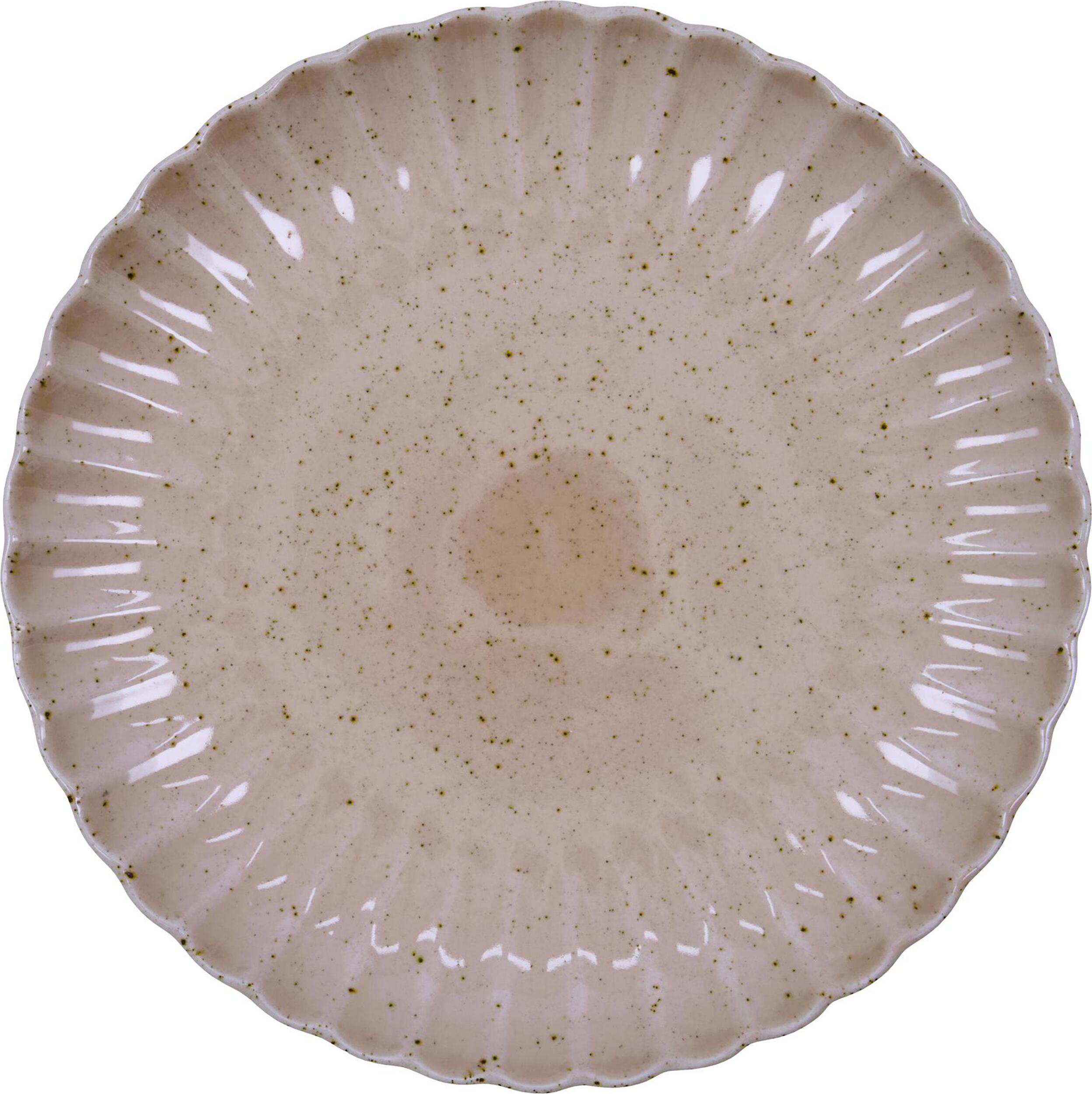 Scallop Speiseteller 26 cm, rosa