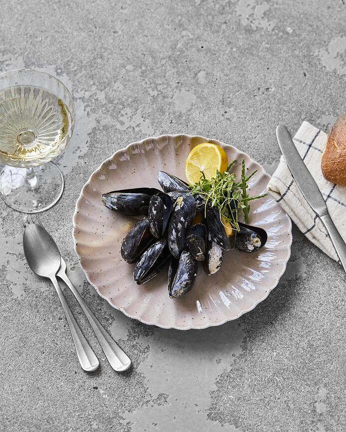 Scallop Tanjur 26 cm svijetloplavi