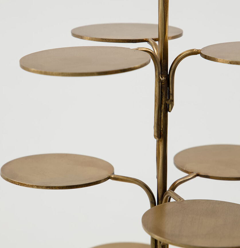 Seny Etažerka, starinska medenina