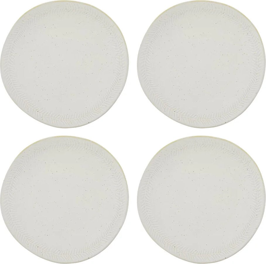Serve Dessertteller 22,5 cm, gebrochenes Weiß, 4 St.