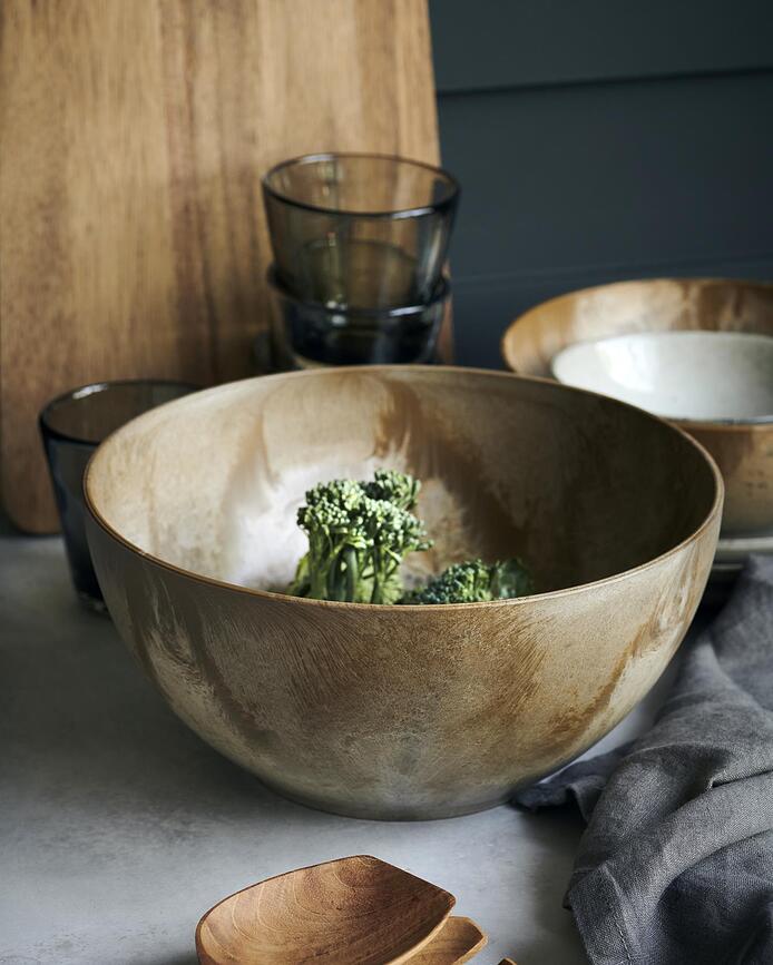 Serveur Coupe 24,5 cm, dorée