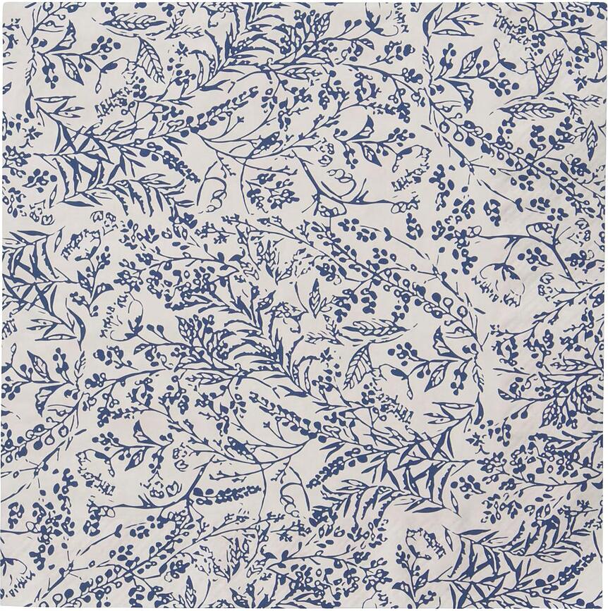 Servilletas de papel Flower, azules, 40 unidades