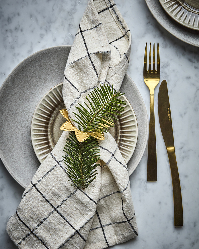 Anillos para Servilletas Ring, de latón antiguo, Pack de 4 unidades