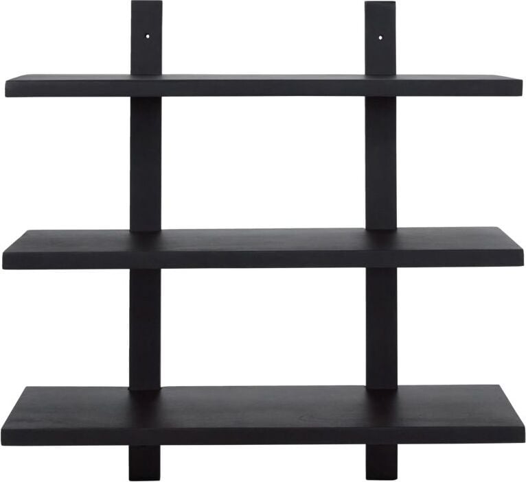 Set Wandregal schwarz