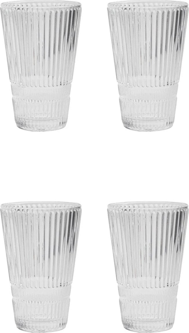 Slots Biergläser 7,8 cm, transparent, 4 St.