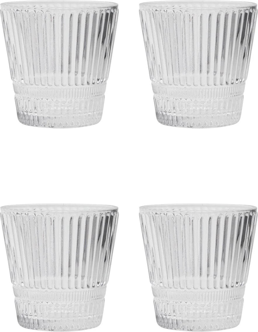 Slots Gläser 8,5 cm, transparent, 4 St.