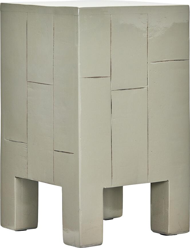 Šoninis staliukas Brick, 30 x 50,5 cm, smėlio spalvos