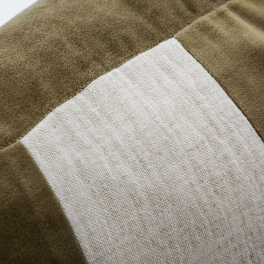 Sono Housse de Coussin 40 x 60 cm, verte