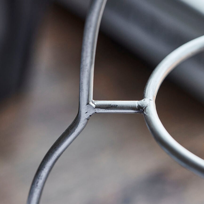 Soporte para platos Sana, 47 cm, plateado