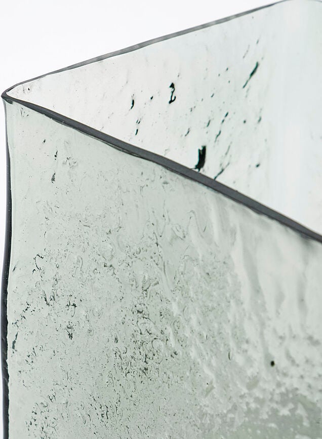 Square Vaza 18 cm svijetloplava