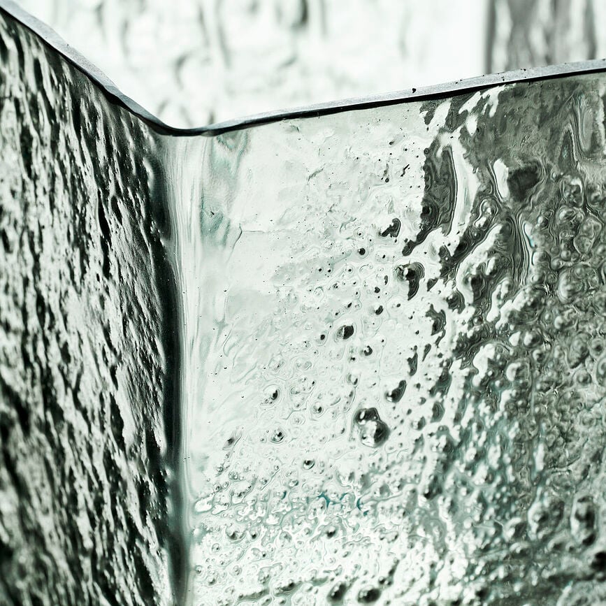 Square Vaza 18 cm svijetloplava