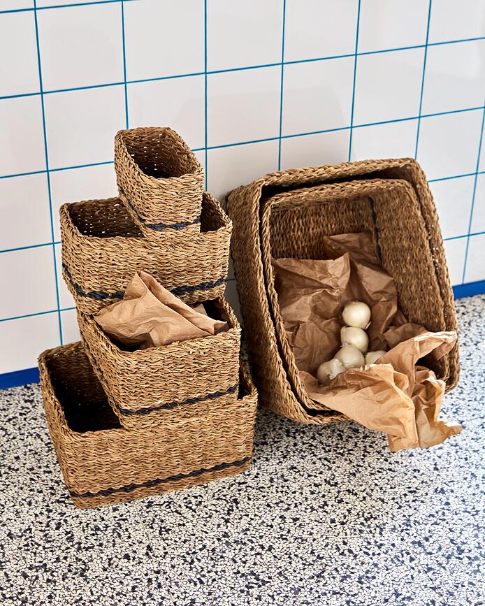 Squares Paniers de Rangement, Lot de 6