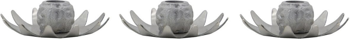 Starry Kerzenständer Stern 7,5 cm, silber, 3 St.
