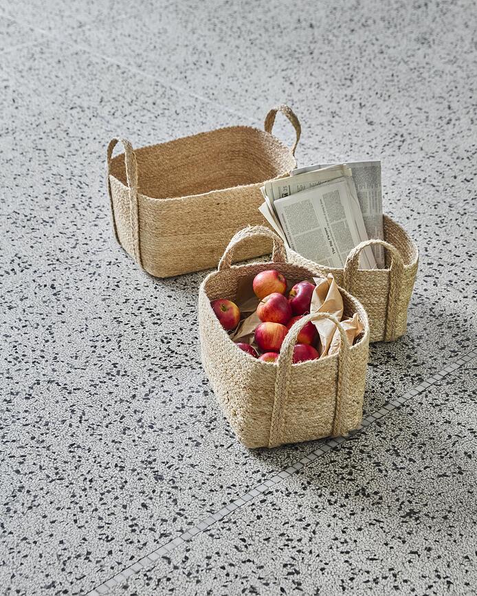 Stella Paniers de Rangement bas, Lot de 3