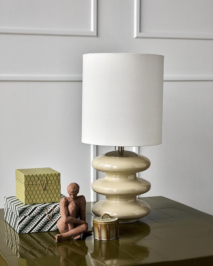 Step Lampe de Table, ecru