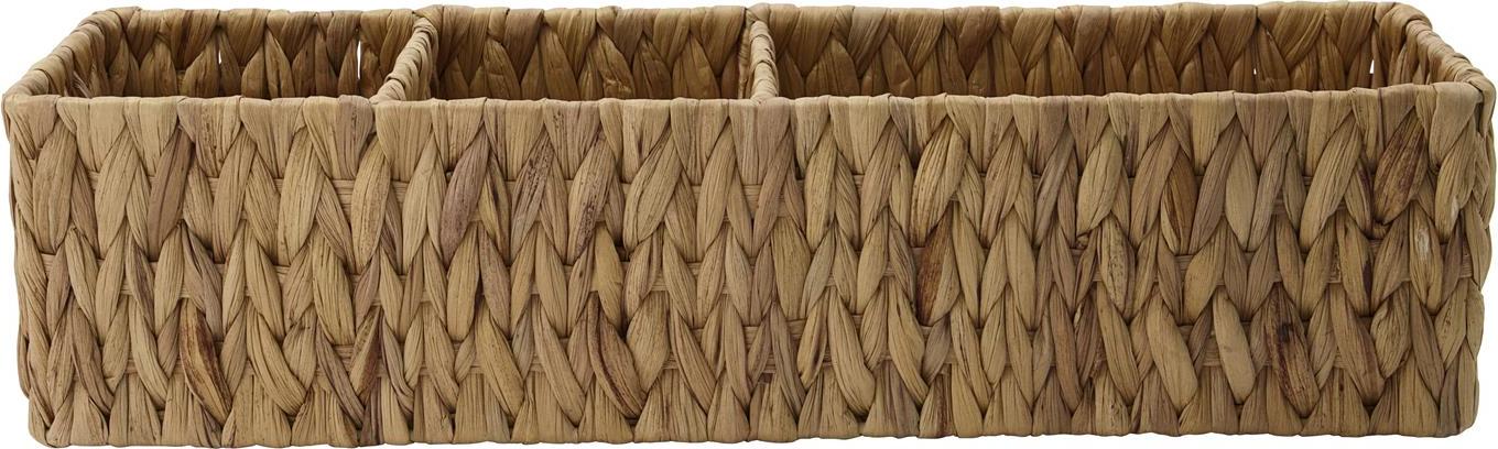 Store Natural Aufbewahrungskorb 12 x 40 cm mit Trennfächern