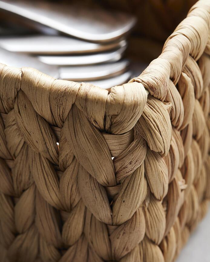 Store Natural Panier de Rangement avec compartiments, 12 x 40 cm