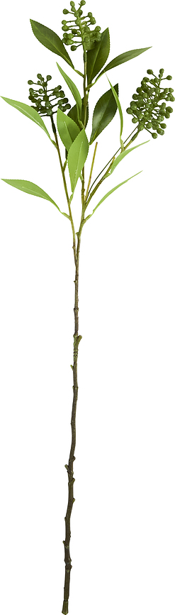 Штучна гілка HDLeaves, бамбукова зелень