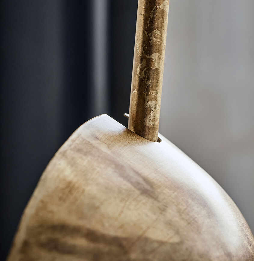 Swan Stenska svetilka, antična medenina