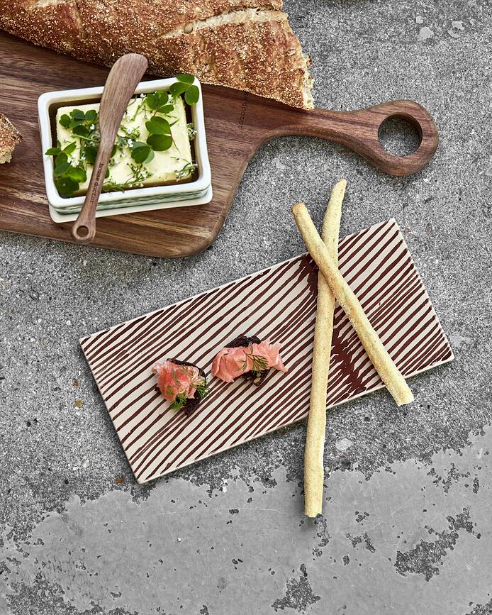 Tablas de servir Diva, 26 cm, azules, Pack de 2