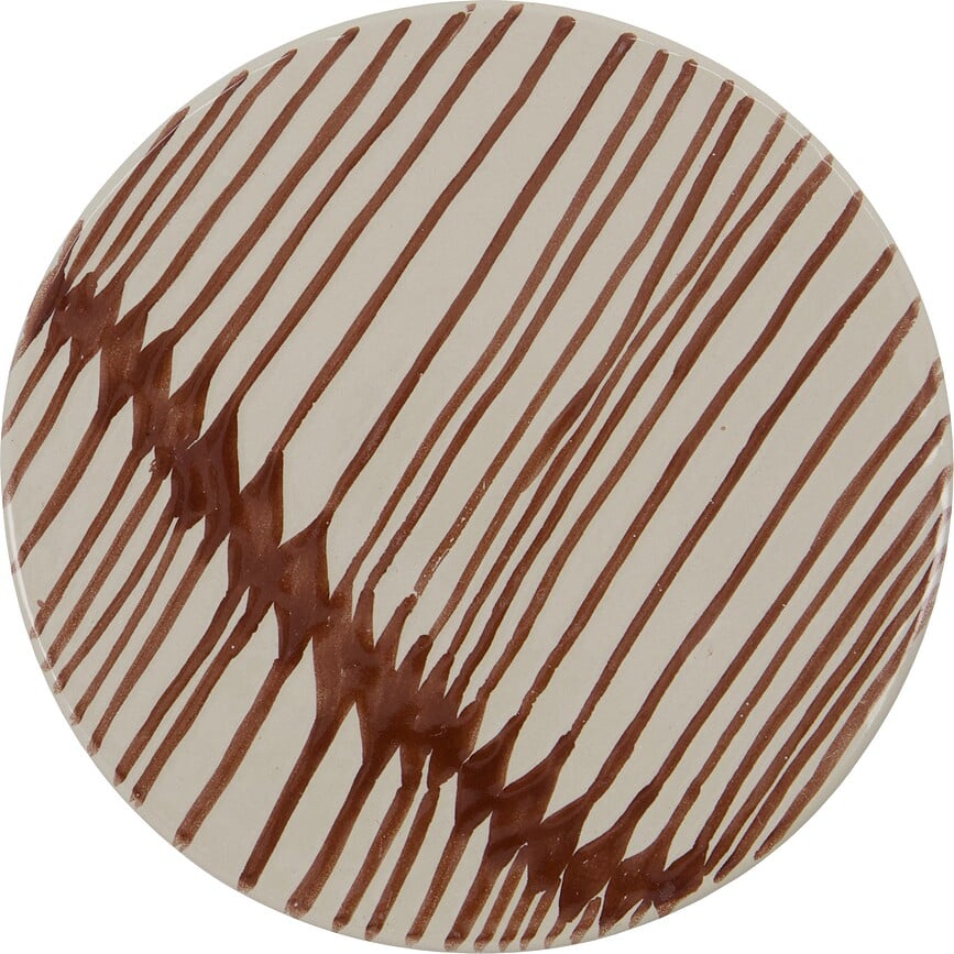 Tablas de Servir redondas Diva, 15 cm, marrones, 2 unidades