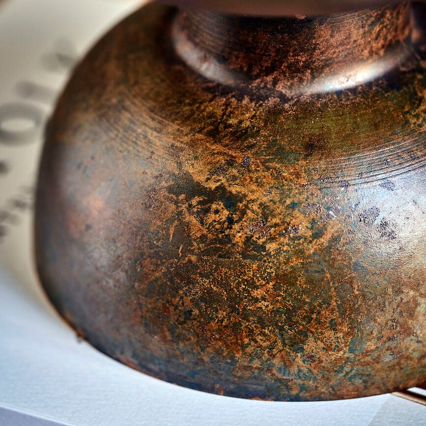 Tala Coupe Décorative, bronze antique