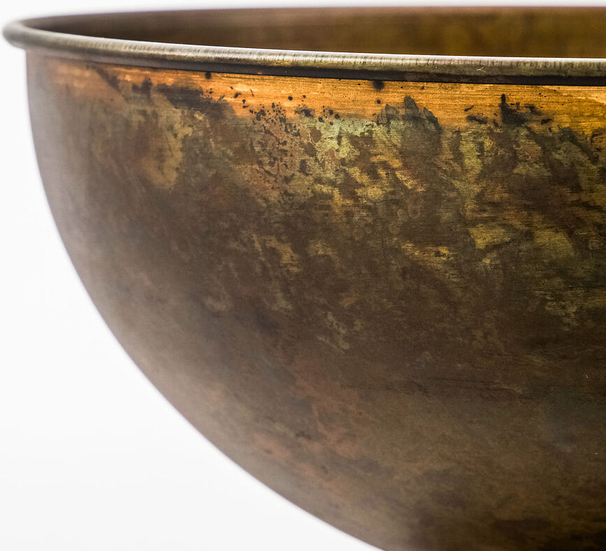 Tala Coupe Décorative, bronze antique