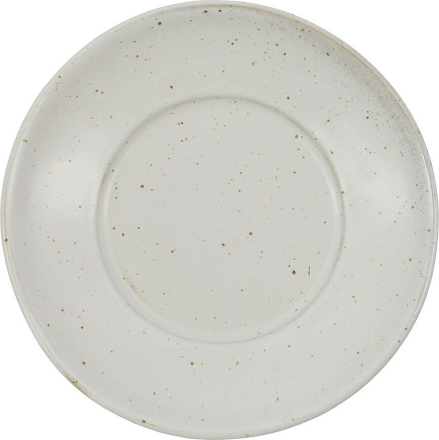 Taza con platillo Pion, negra y marrón