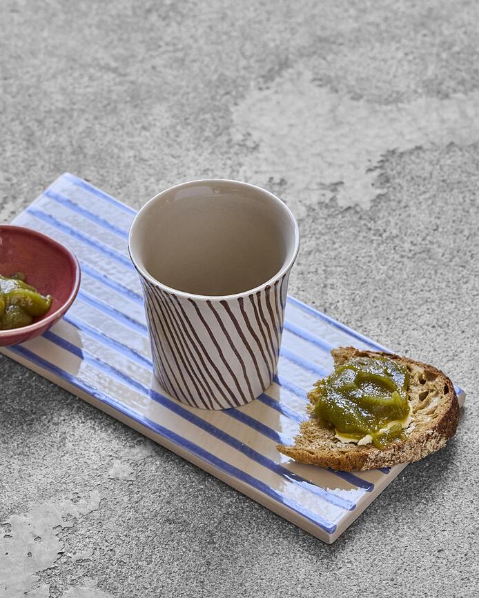 Tazas Diva, 250 ml, marrones, 2 unidades