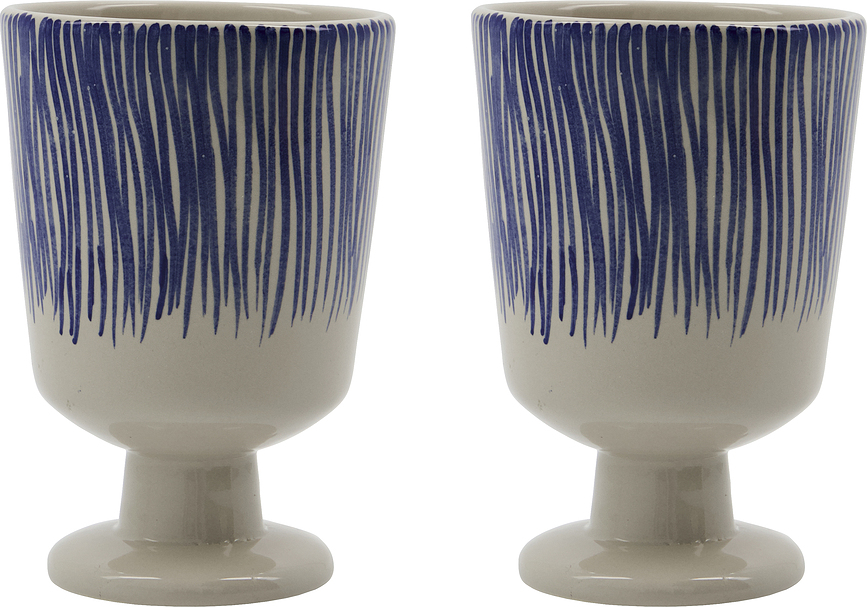 Tazas Diva, azules, 2 unidades