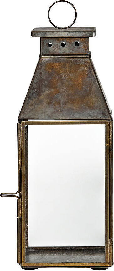 Tilka Lanternes 23,5 cm, laiton antique, Lot de 2