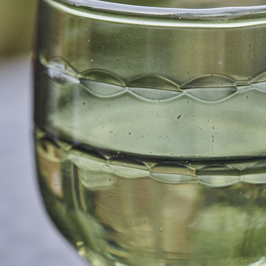 Verre à Liqueur vintage, vert