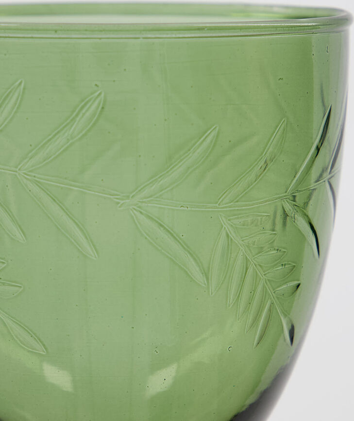 Verre à Vin Blanc vintage, vert