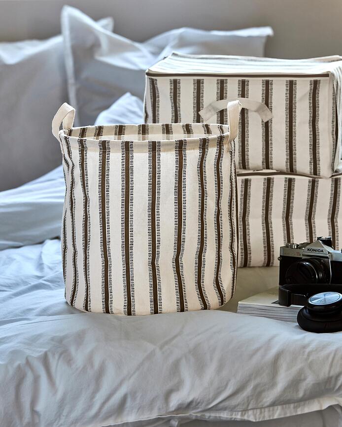 Vibes Panier de Rangement 30 cm, brun clair