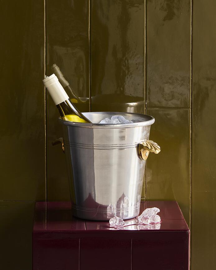 Vind Seau à Glace, argent antique