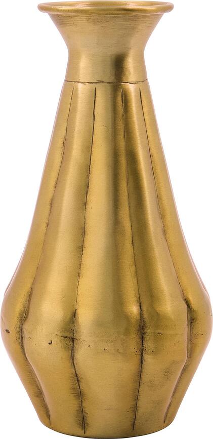 Violet Vase 20 cm, doré